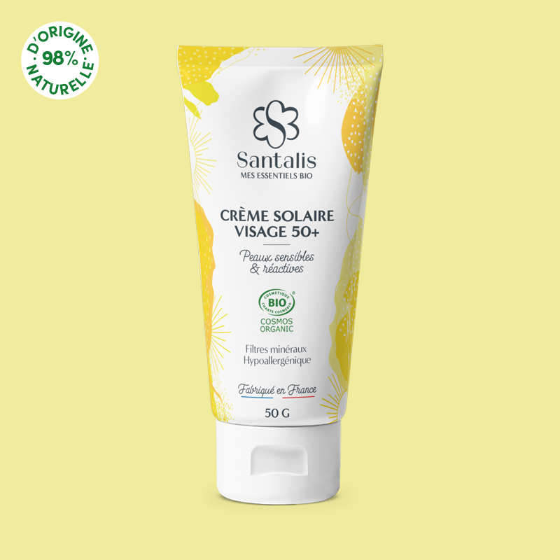 CRÈME SOLAIRE VISAGE SPF 50+